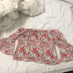 Floral Off the Shoulder Top